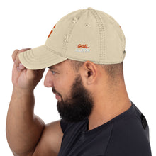 The G in Goals - Distressed Dad Hat
