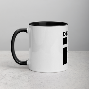 "I Declare It, I Create It" - Mug with Color Inside